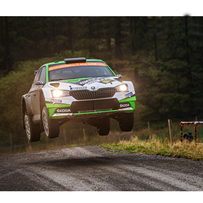E-Rallye von Skoda